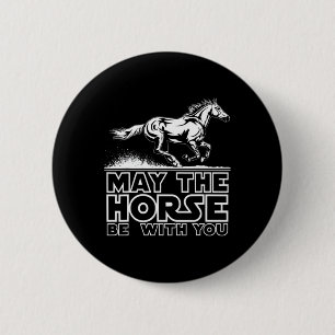 Horse Shirts For Girls Funny Horse Riding Gifts Ho 6 Cm Round Badge