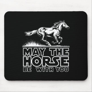 Horse Shirts For Girls Funny Horse Riding Gifts Ho Mouse Pad