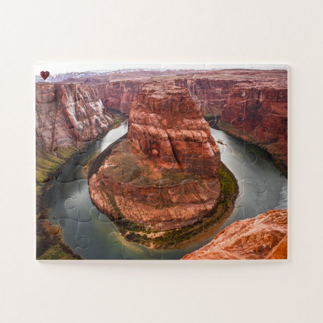 Horse Shoe Canyon Utah Jigsaw Puzzle (Horizontal)