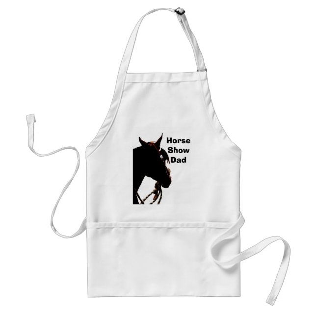 Horse Show Dad Apron (Front)