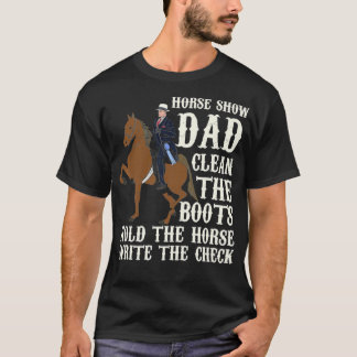 Horse Show Dad Premium T-Shirt