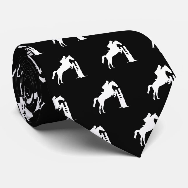 Horse show jumping competitions | Sport Gifts Tie (Rolled)