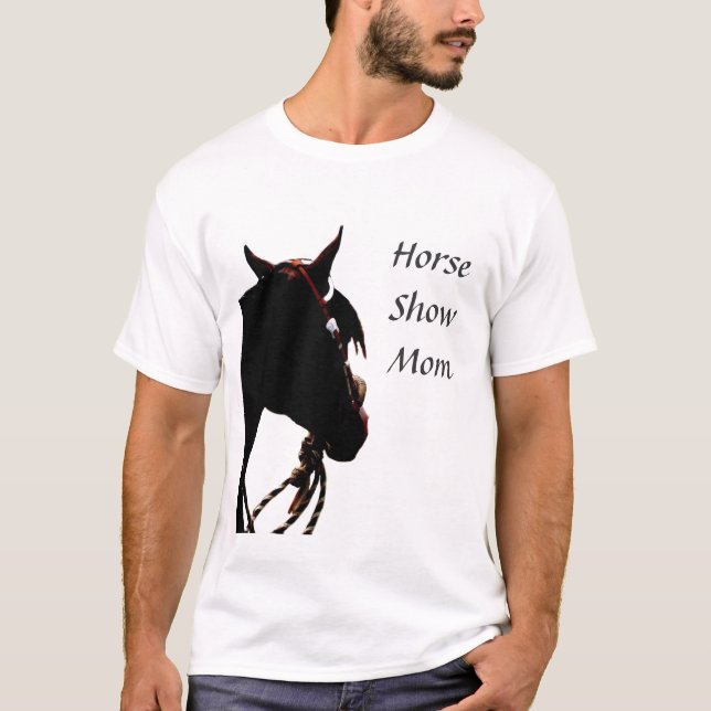 Horse Show Mum t-shirt (Front)