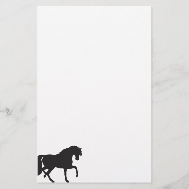 Horse Silhouette - Change background colour! (Front)
