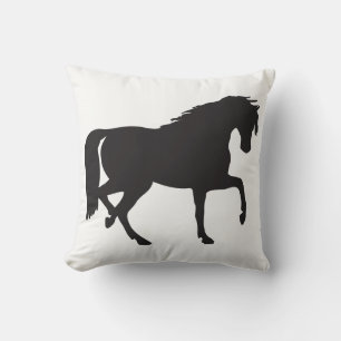 Horse Silhouette Cushion