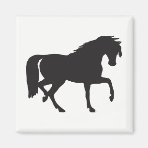 Horse Silhouette Magnet
