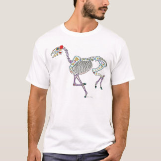 Horse Skeleton Day of the Dead T-Shirt