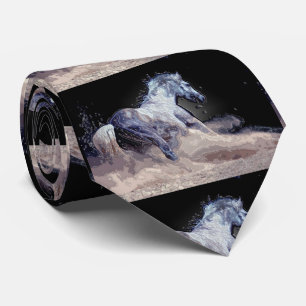 Horse Spirit Motivational Tie