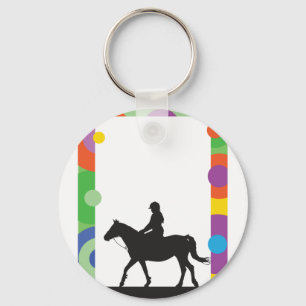 Horse Standing Key Ring