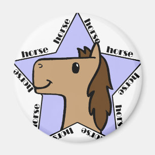 Horse Star Magnet