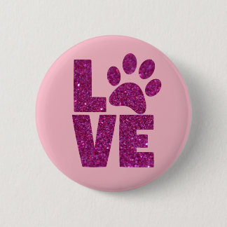 horse stationery 6 cm round badge