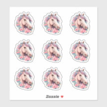 Horse Stickers, Boho Horse, Laptop Sticker, Pony S
