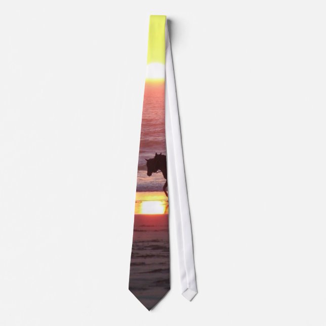 Horse Sunset Tie (Front)