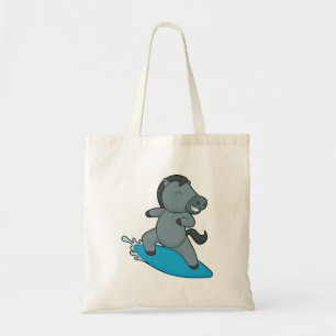 Horse Surfer Water sports Tote Bag