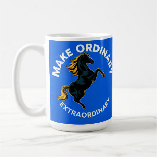 Horse Symbolising Motivation Coffee Mug