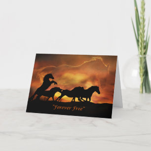 Horse Sympathy Card