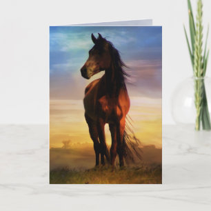 Horse Sympathy Card