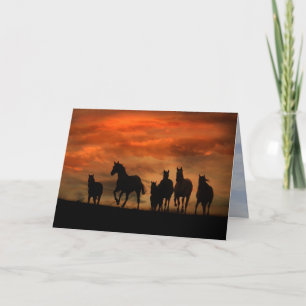 Horse Sympathy Card