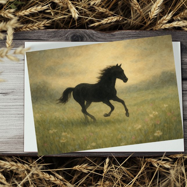 Horse Sympathy Card  (May the memories you shared bring you comfort and peace.
)