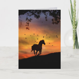 Horse Sympathy Card