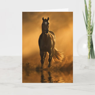 Horse Sympathy Loss of Horse Beautiful Horse Card
