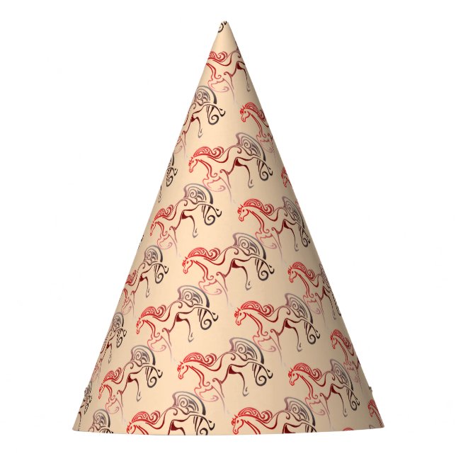 Horse Tails Party Hat (Front)