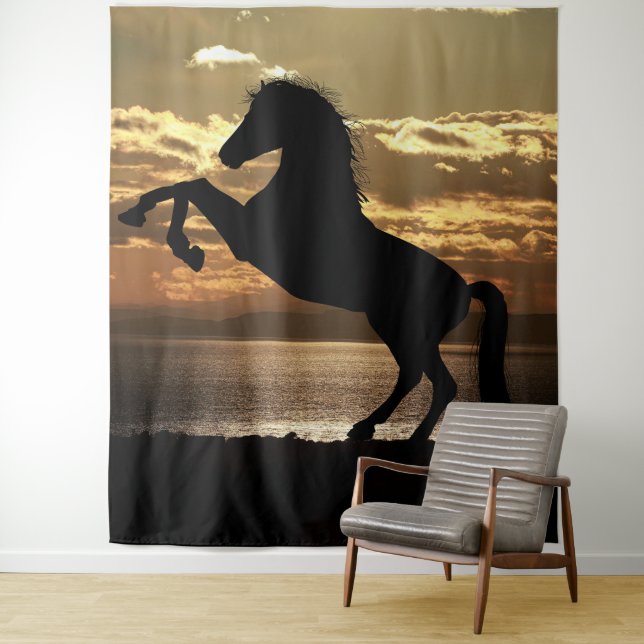 horse tapestry (In Situ)