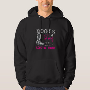 Horse Tee Boots & Bling It's A Cowgirl Thing H