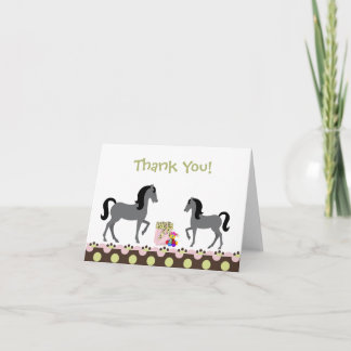 Horse Thank You Cards