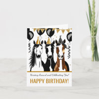 Horse themed birthday party funny elegant