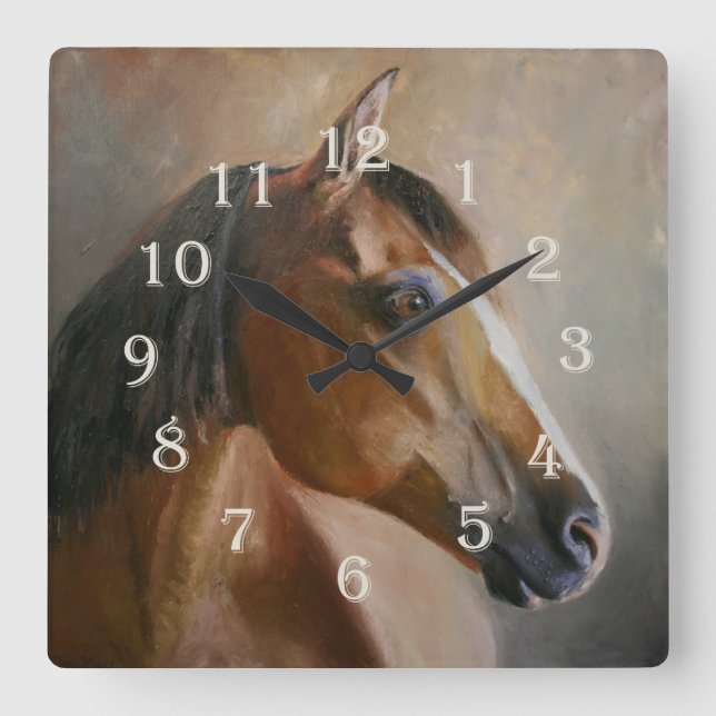 Horse Themed Clock II (Front)