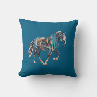 Horse Throw Pillow