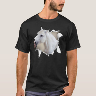 Horse Torn Cloth  Horse  For Girls Boys Women Men  T-Shirt