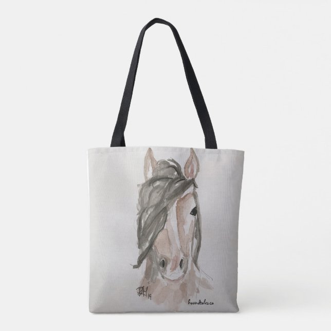 Horse Tote Bag (Back)