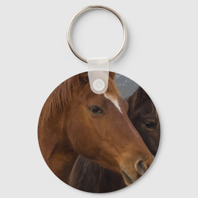 Horse Triplets Key Ring (Front)