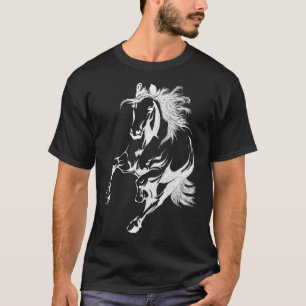 Horse tshirt for girls Lovely Horse For Boys