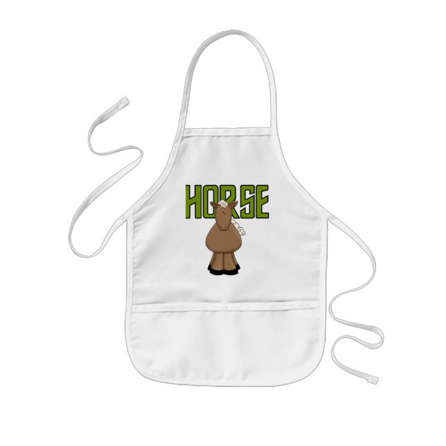 Horse Tshirts and Gifts Kids Apron (Front)