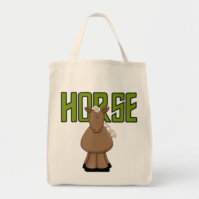 Horse Tshirts and Gifts Tote Bag (Front)