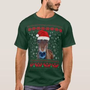 Horse Ugly Christmas Sweater Lover