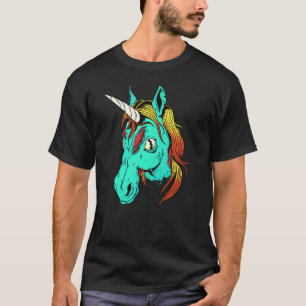 Horse Unicorn Halloween Kids Girls T-Shirt