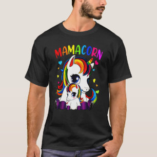 Horse Unicorn Mum T-Shirt