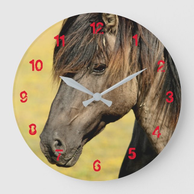 Horse Wall Clock (Front)