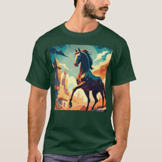 Horse War of heroes friend T-Shirt