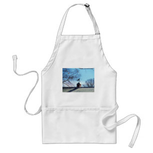 Horse Weather Vane Blue Sky Standard Apron