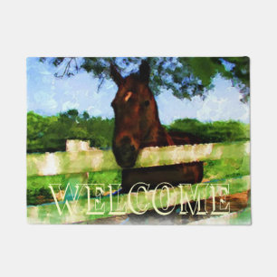 Horse Welcome Doormat