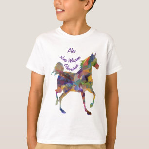 Horse Whisperer I Love Horses Personalise Name T-Shirt