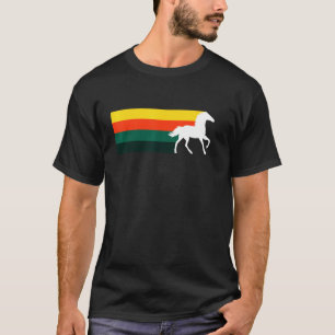 Horse White Design T-Shirt