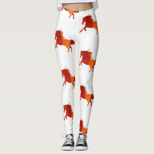 Horse, Wild  Fire Horse  Leggings
