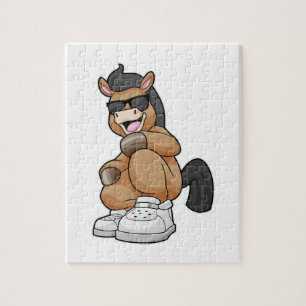 Horse with big Shoes Jigsaw Puzzle