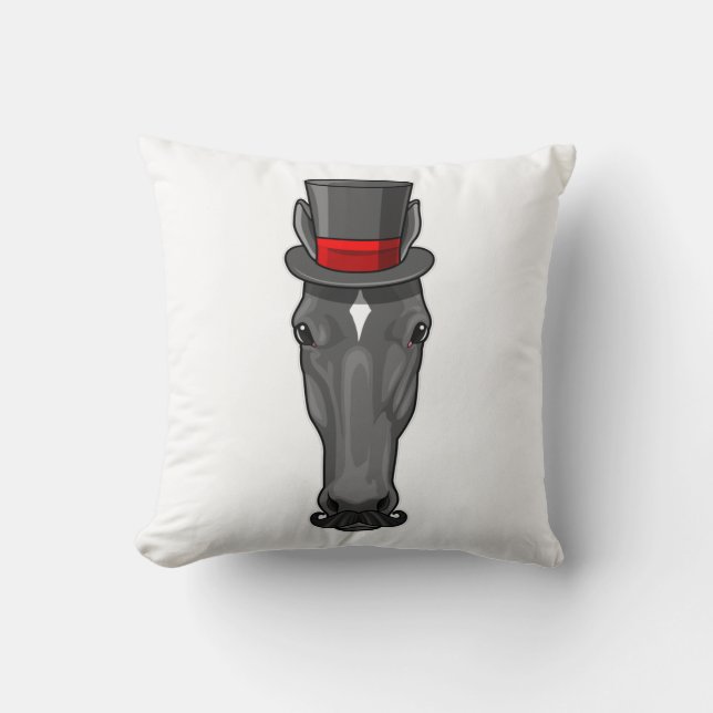 Horse with Cylinder Cushion (Front)